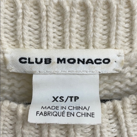 Club Monaco cable knit sweater - Picture 3 of 3